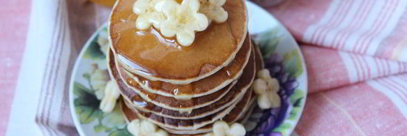 банановые панкейки