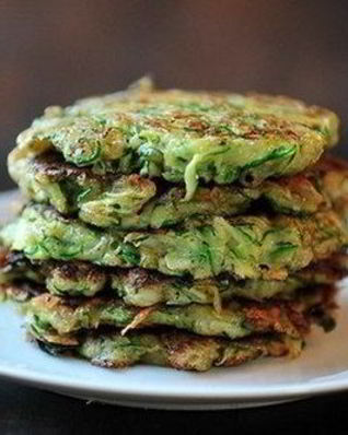 Блинчики из цуккини и картофеля