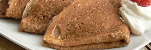 блинчики пшенично-гречневые