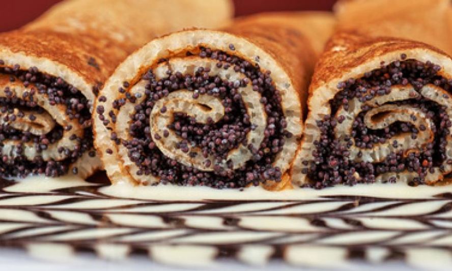 Рецепт блинчиков с маком