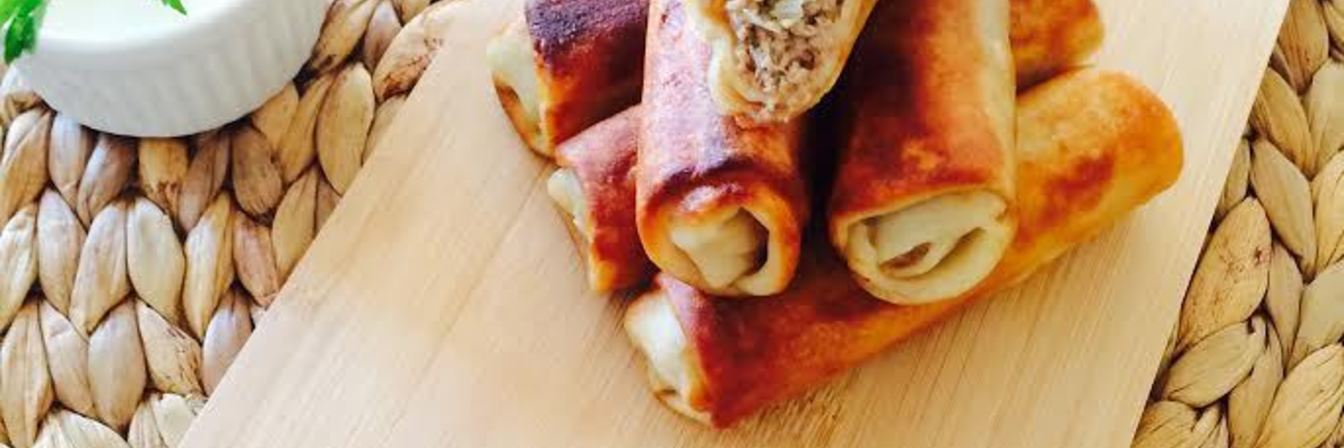 Блинчики с мясом