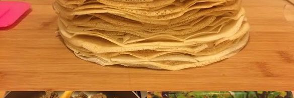 блинчики с мясом