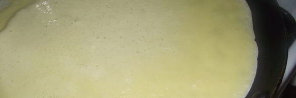 блинчики с сыром и вишней