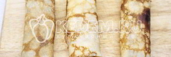 блинчики с творогом и изюмом