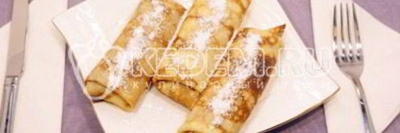 блинчики с творогом и изюмом