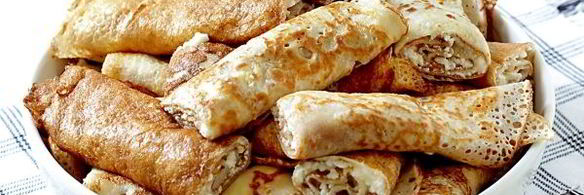 блинчики с творогом по-домашнему