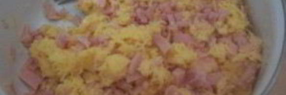 блинчики с ветчиной и сыром