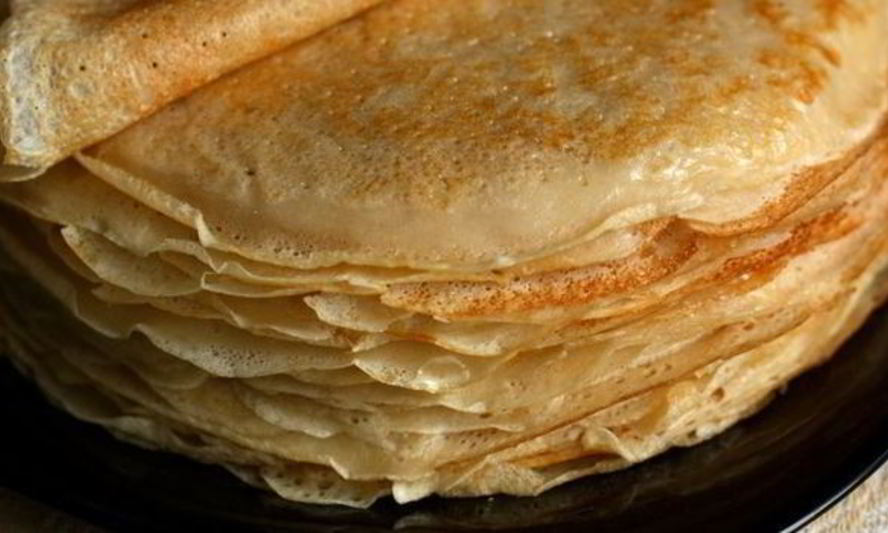 Рецепт блинов домашних