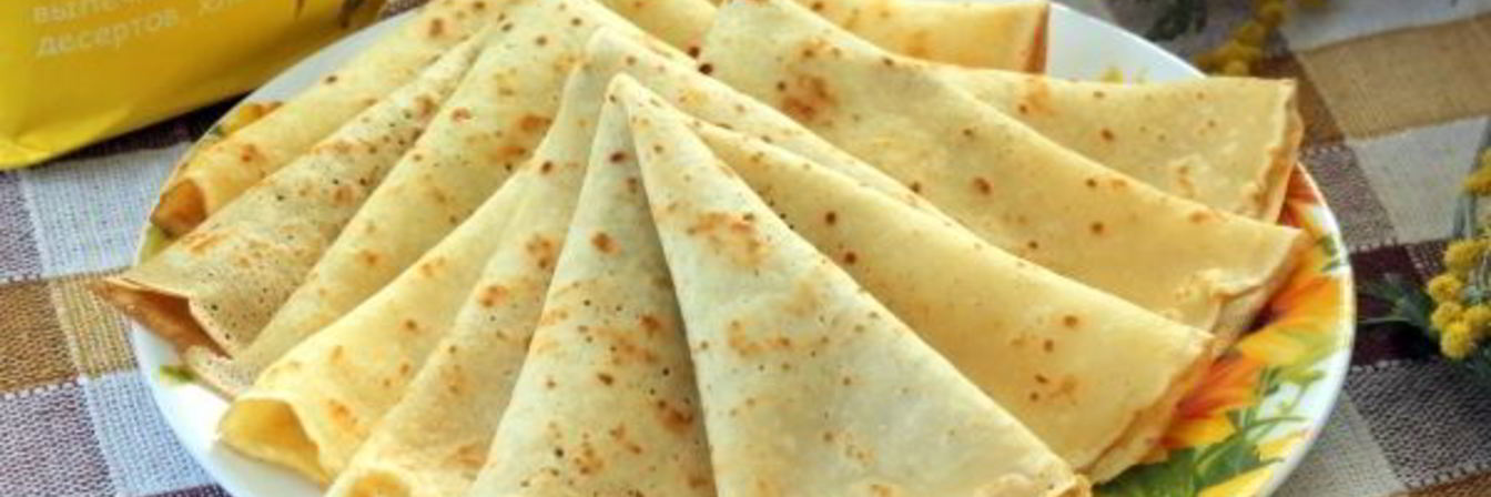 Блины из кукурузной муки