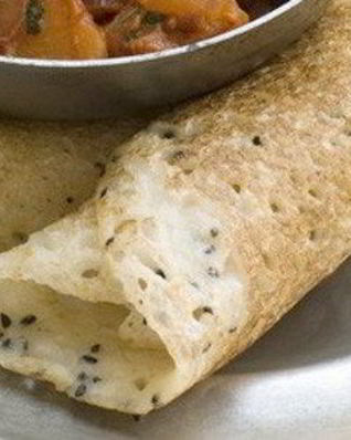 Блины из трех видов муки с тапиокой