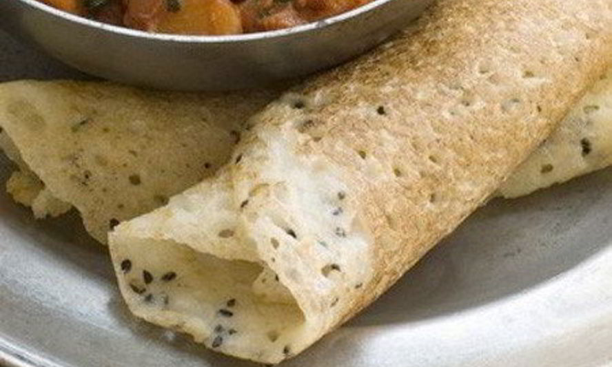 Рецепт блинов из трех видов муки с тапиокой