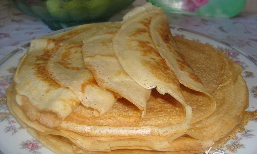 Рецепт блинов, которых всегда не комом