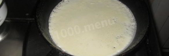 блины на газировке