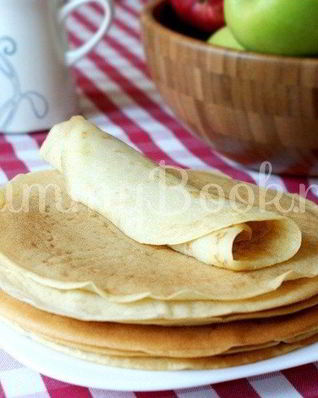 Блины на кефире