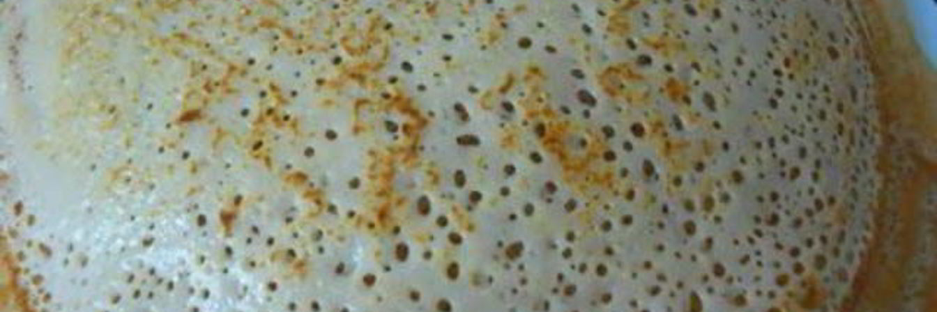 Блины с дырочками на молоке