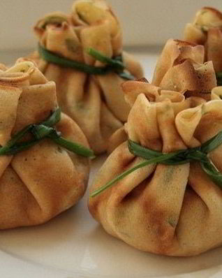 Блины с грибной начинкой