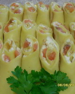 Блины с рыбой К празднику