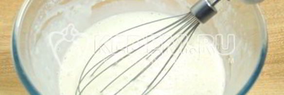 блины с семгой