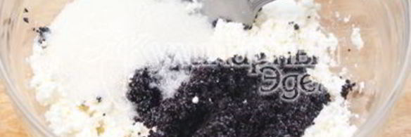 блины с творогом и маком