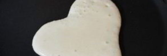 блины-сердечки