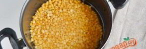 гороховые блины с луком