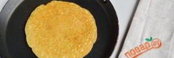 гороховые блины с луком