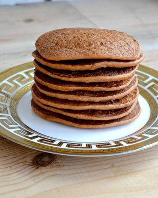 Гречневые блины на томатном соке