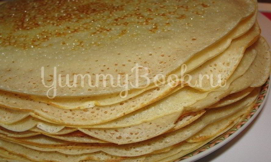 Рецепт кружевных блинчиков