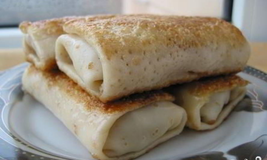 Рецепт налистников с мясом