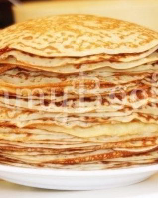 Нежные блинчики в бутылке