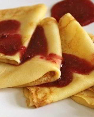 Очень тоненькие блинчики на молоке