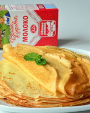 Очень тонкие блины