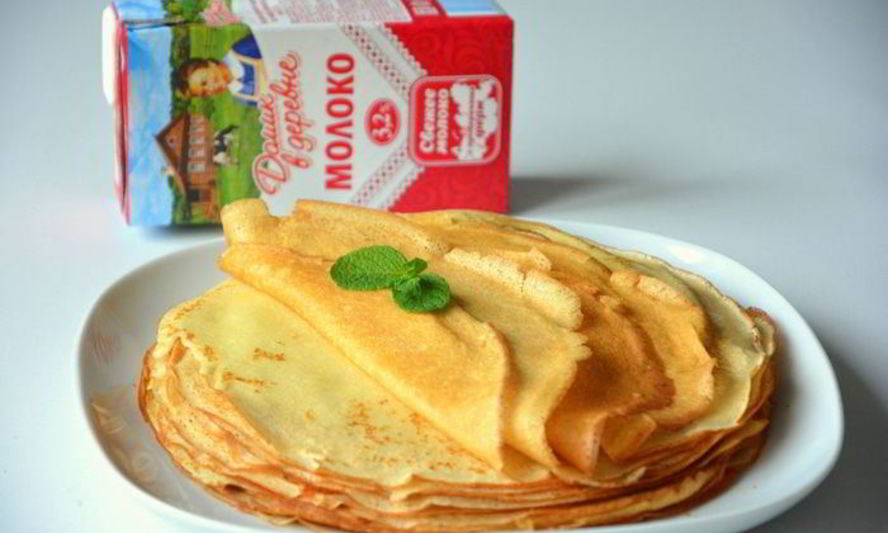 Рецепт очень тонких блинов