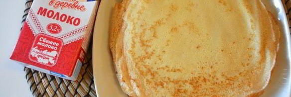 очень тонкие блины