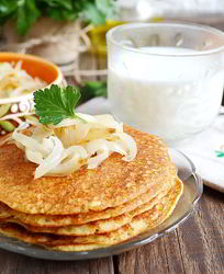 Блины на кефире