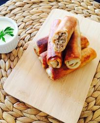 Блины с мясом