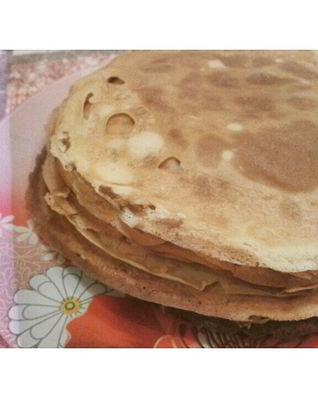 Простые тонкие блины