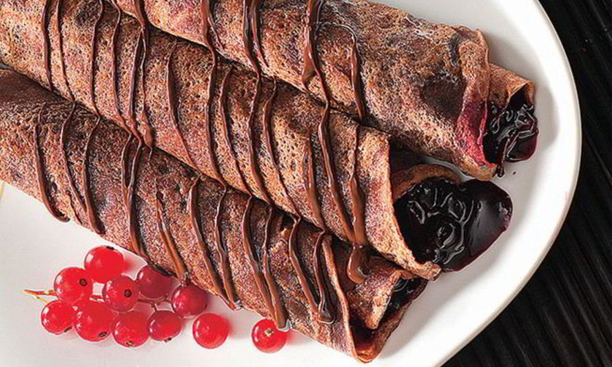 Рецепт шоколадных блинчиков