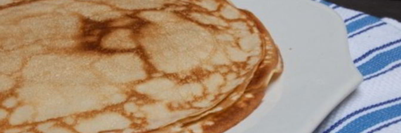 Сладкие блины на молоке