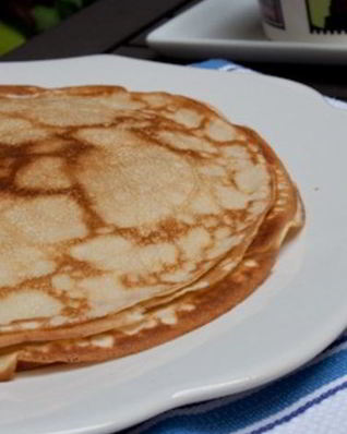 Сладкие блины на молоке