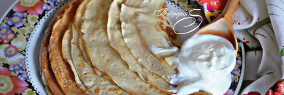 заварные блины на кефире