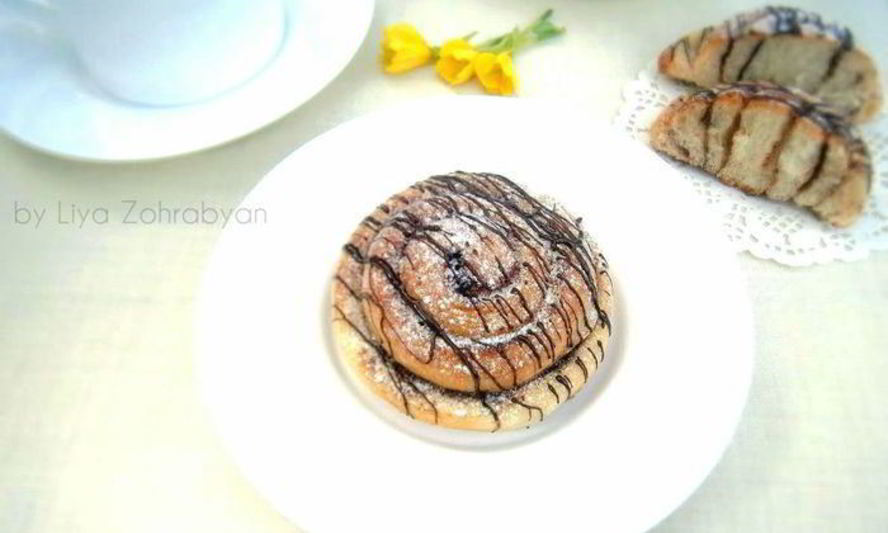 Рецепт ароматных булочек с корицей