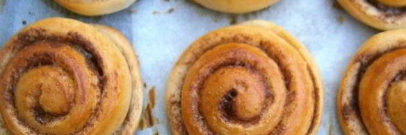 ароматные булочки с корицей