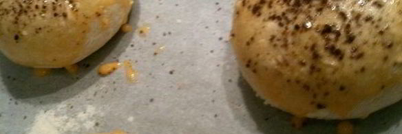 бездрожжевые булочки с курагой