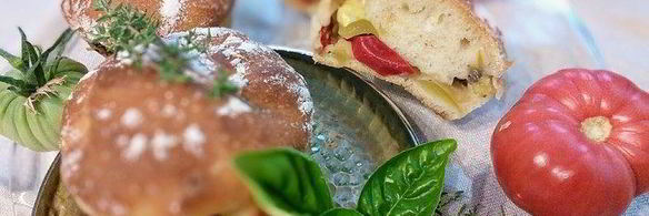 булочки, фаршированные рататуем