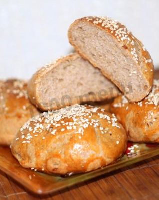 Булочки из ржаной муки