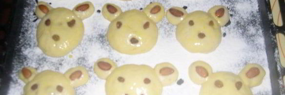 булочки мишки для моей маленькой зайки