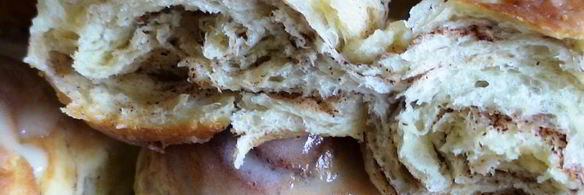 булочки с корицей, творогом и маскарпоне