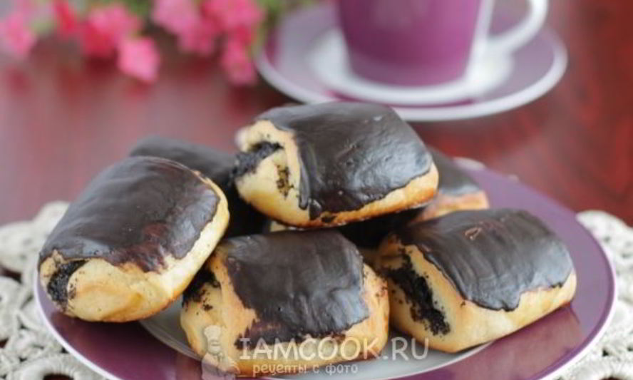 Рецепт булочек с маком