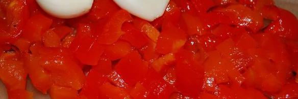 булочки с рикоттой и сладким красным перцем